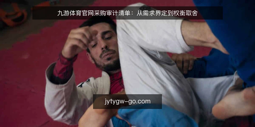 九游体育官网采购审计清单：从需求界定到权衡取舍 — 为什么现在要做一次采购审计 配图